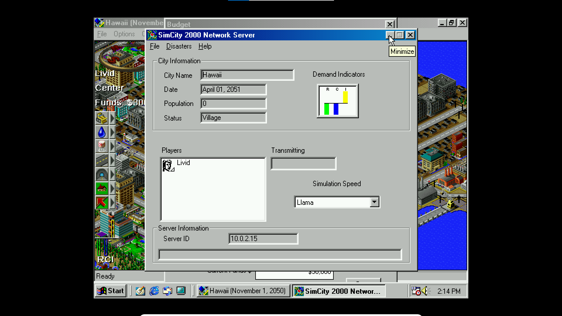 SimCity 2000 Network Edition